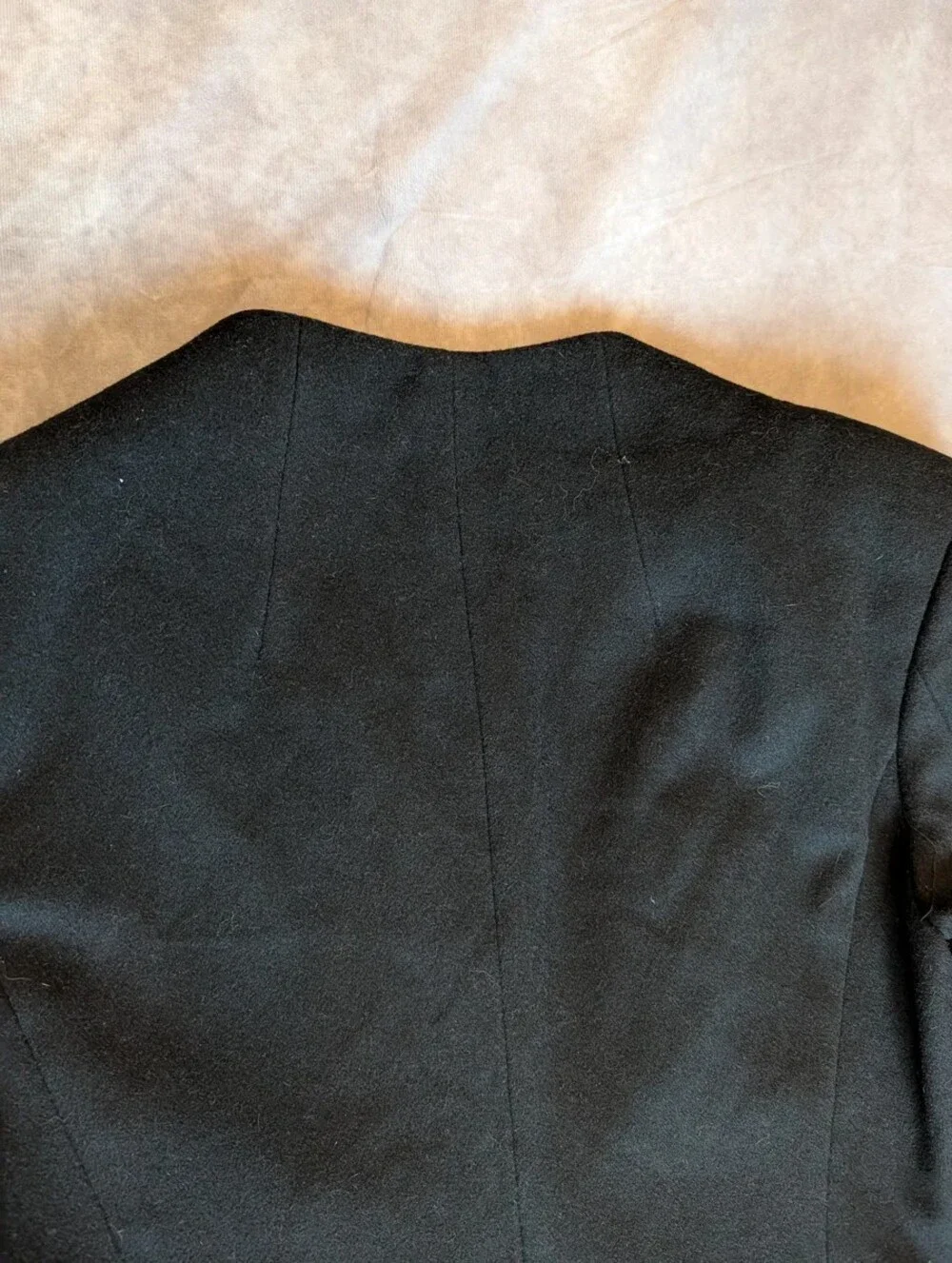 Collarless Hidden Hook Blazer